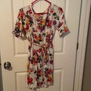 Oh mamma floral maternity dress cute rayon
